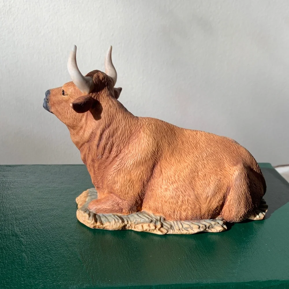 The Nativity Ox Holiday Figurine - Picture 2 of 4